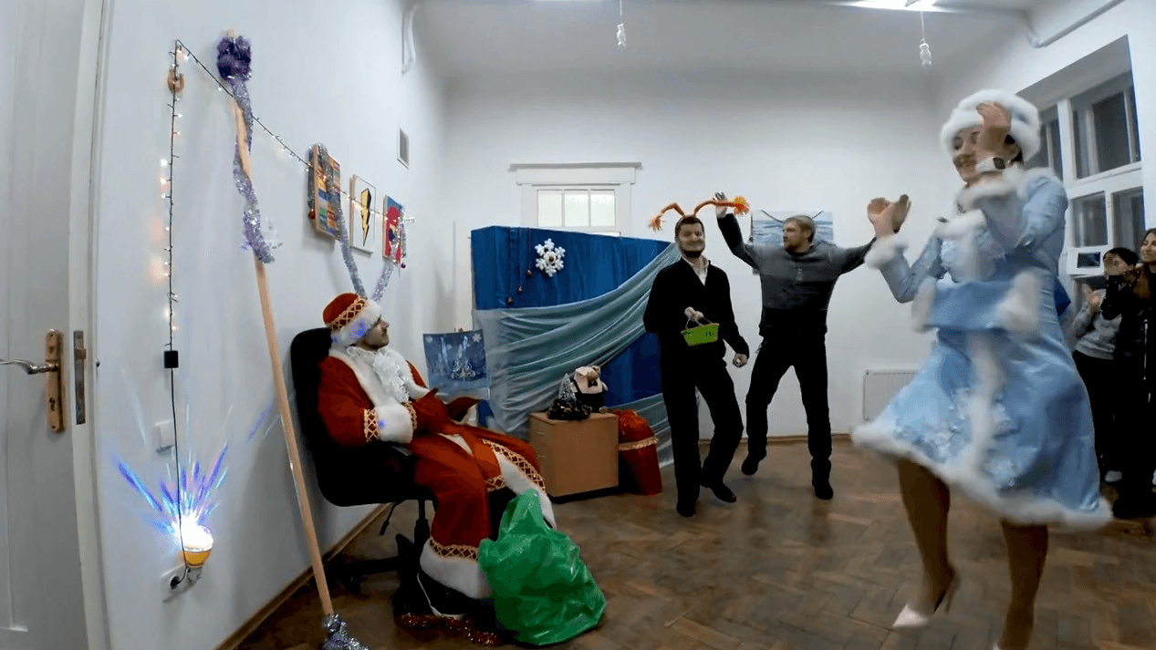 Новогодний утренник на минималках от Roobykon Software