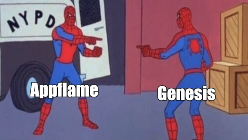 Appflame: Копия Genesis с присущей ему текучкой, засильем джунов и кумовством